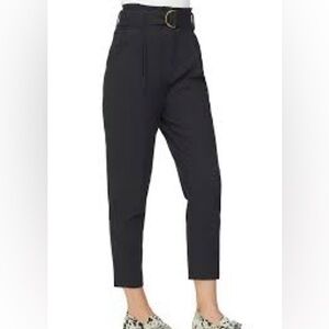 A.L.C Diego Tapered Paperbag Trouser Pants